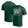 Men's Fanatics Branded Green Green Bay Packers Hometown 1st Down T-Shirt