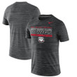 Men's Nike Heathered Charcoal Georgia Bulldogs College Football Playoff 2021 National Champions Mantra Velocity T-Shirt