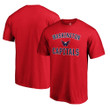 Men's Fanatics Branded Red Washington Capitals Team Victory Arch T-Shirt
