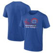 Men's Fanatics Branded Royal Chicago Cubs 2022 Spring Training Horizon Line T-Shirt
