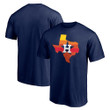 Men's Fanatics Branded Navy Houston Astros Hometown Texas Sunrise T-Shirt
