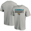 Men's Fanatics Branded Heathered Gray Jacksonville Jaguars Fade Out T-Shirt
