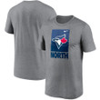 Men's Nike Heathered Gray Toronto Blue Jays Local Logo Legend T-Shirt