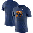 Men's Nike Royal Kentucky Wildcats Big & Tall Historic Logo Velocity Space Dye T-Shirt