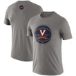 Men's Nike Heathered Gray Virginia Cavaliers Team Basketball Icon T-Shirt