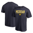 Men's Fanatics Branded Navy Michigan Wolverines True Sport Softball T-Shirt
