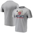 Men's Fanatics Branded Gray Washington Nationals 2019 World Series Champions Locker Room Space Dye T-Shirt