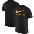 Men's Nike Black Missouri Tigers Big Swoosh T-Shirt