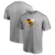 Men's Fanatics Branded Ash Georgia Tech Yellow Jackets Primary Team Logo T-Shirt