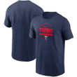 Men's Nike Navy Minnesota Twins Primetime Property Of Practice T-Shirt