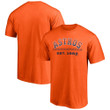Men's Fanatics Branded Orange Houston Astros Total Dedication T-Shirt