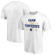 Men's Fanatics Branded White Navy Midshipmen Hometown Collection T-Shirt