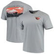 Men's Gray Oregon State Beavers Team Comfort Colors Campus Scenery T-Shirt