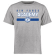 Men's Ash Air Force Falcons Air Force Academy Team Strong T-Shirt