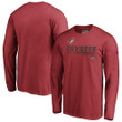 Men's Fanatics Branded Garnet Arizona Coyotes Authentic Pro Core Collection Prime Long Sleeve T-Shirt