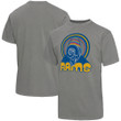 Men's Junk Food Graphite Los Angeles Rams Wonderland Infinity Vibe T-Shirt