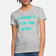 Women's T-Shirt Doula for the Hood Ocean Blue