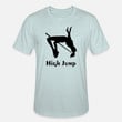 Unisex Heather Prism T-Shirt high jump
