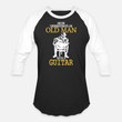 Unisex Baseball T-Shirt Old Man With A Guitar