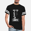 Unisex Vintage Sport T-Shirt Know Your Limits Hunting