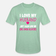 Unisex Heather Prism T-Shirt TVD. Love Me Some Damon Salvatore.