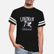 Unisex Vintage Sport T-Shirt American Football Lineman Brick Wall Shirt & Gift