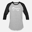 Unisex Baseball T-Shirt Openly Gray