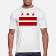 Men's Sport T-Shirt Washington DC Flag