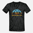 Unisex Tie Dye T-Shirt Zion National Park Utah Retro Vintage Hiking