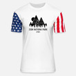 Unisex Stars & Stripes T-Shirt Zion National Park Utah