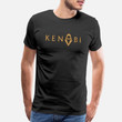 Men’s Premium T-Shirt Kenobi | Geekdom Pop Culture Series | DopeyArt