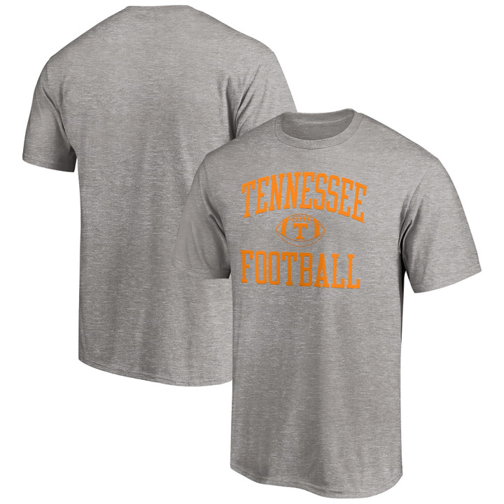 Men's Fanatics Branded Heathered Gray Tennessee Volunteers First Sprint Team T-Shirt