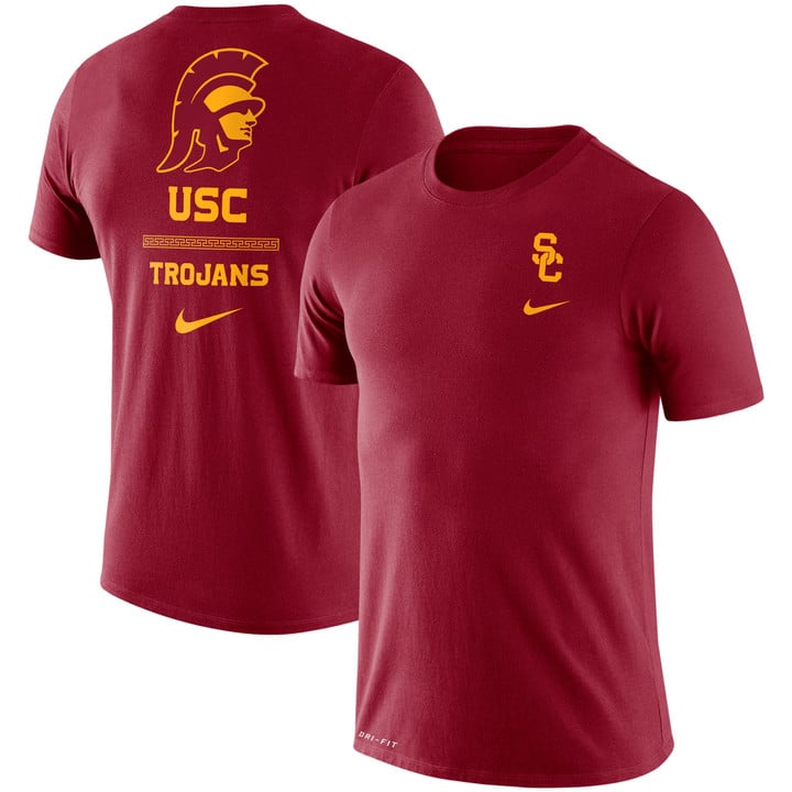 Men's Nike Cardinal USC Trojans DNA Logo Performance T-Shirt