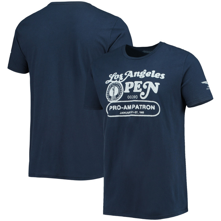 Men's Blue 84 Navy Genesis Invitational Heritage Collection LA Open Pro-Am Patron T-Shirt