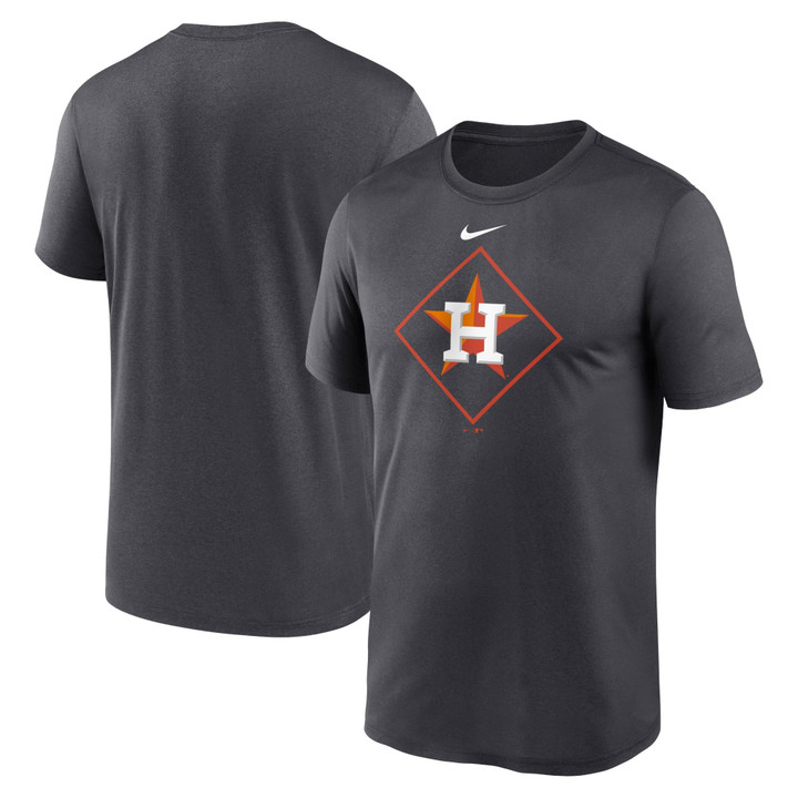 Men's Nike Anthracite Houston Astros Legend Icon Performance T-Shirt