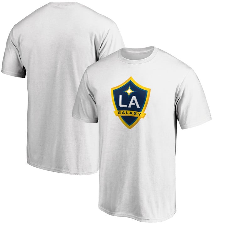 Men's Fanatics Branded White LA Galaxy Logo T-Shirt