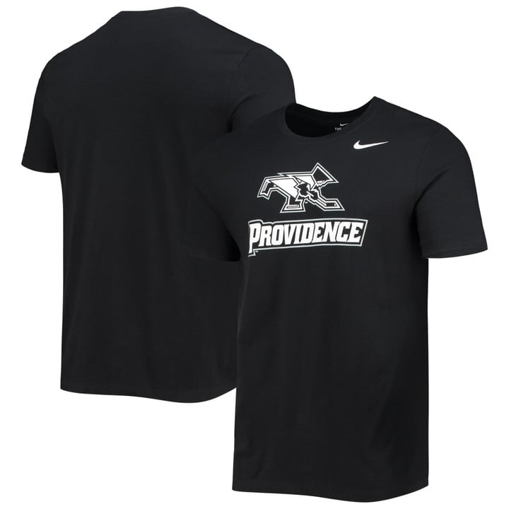 Men's Nike Black Providence Friars Hockey Logo T-Shirt