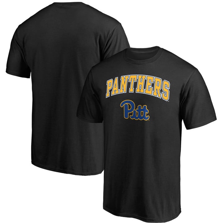 Men's Fanatics Branded Black Pitt Panthers Campus T-Shirt
