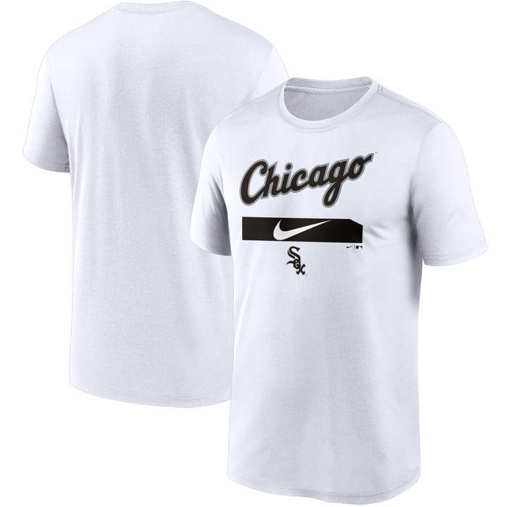 Men's Nike White Chicago White Sox City Legend Practice Performance T-Shirt
