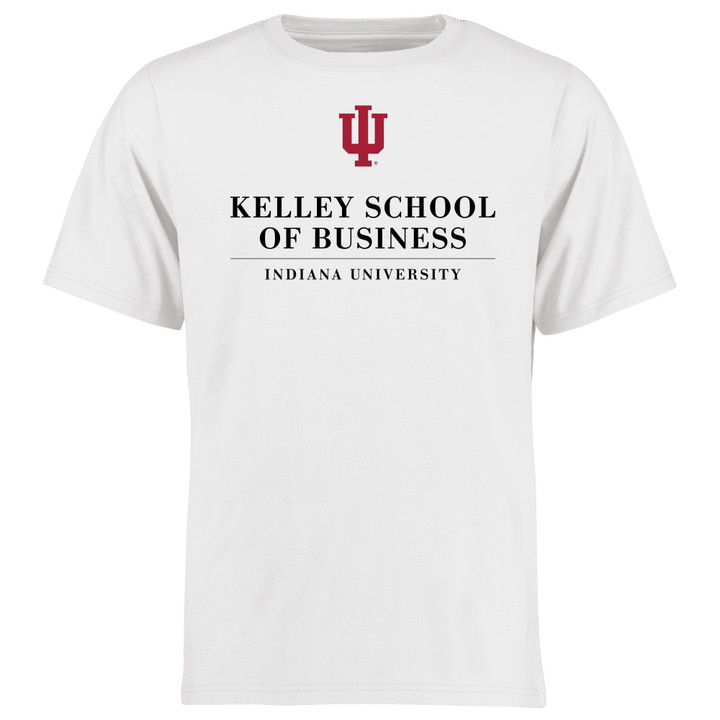 Men's White Indiana Hoosiers Kelley School of Business T-Shirt