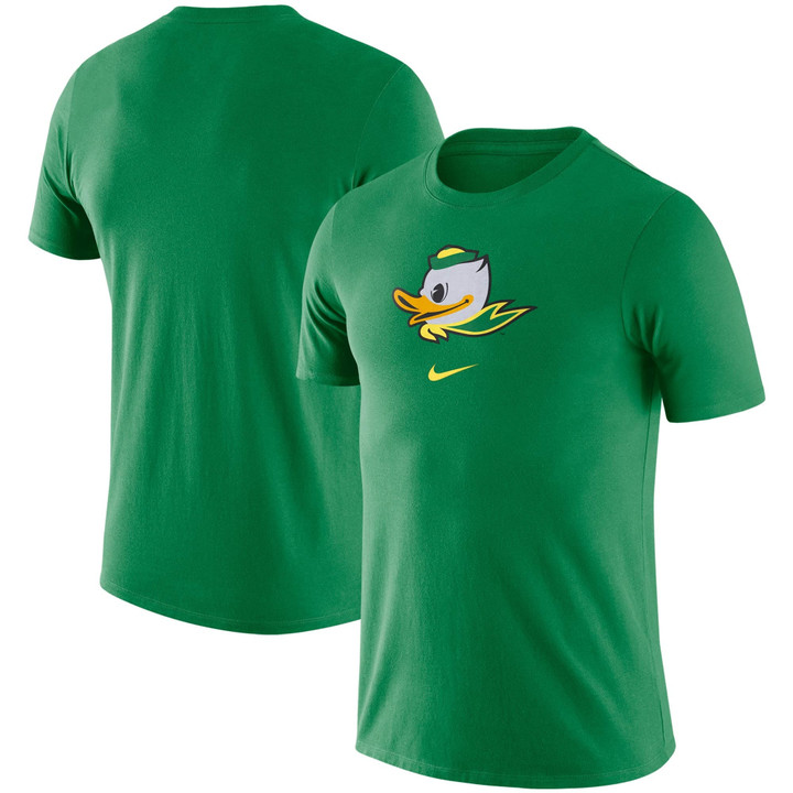 Men's Nike Green Oregon Ducks Essential Logo T-Shirt