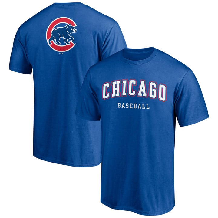 Men's Fanatics Branded Royal Chicago Cubs Big & Tall City Arch T-Shirt