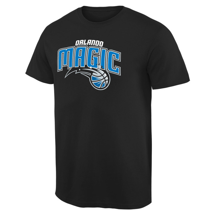 Men's Black Orlando Magic Primary Logo T-Shirt