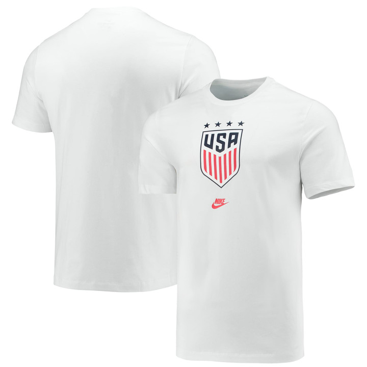 Men's Nike White USWNT Evergreen Crest T-Shirt