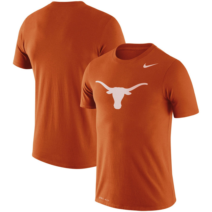 Men's Nike Texas Orange Texas Longhorns Legend Logo Performance T-Shirt