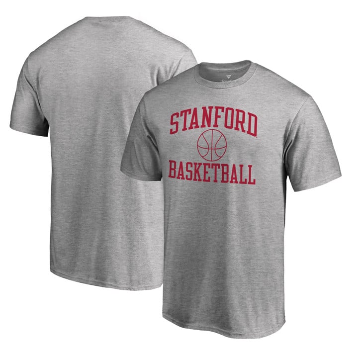 Men's Fanatics Branded Heathered Gray Stanford Cardinal In Bounds T-Shirt
