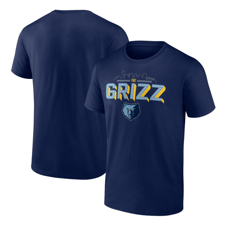 Men's Fanatics Branded Navy Memphis Grizzlies Tip-Off T-Shirt