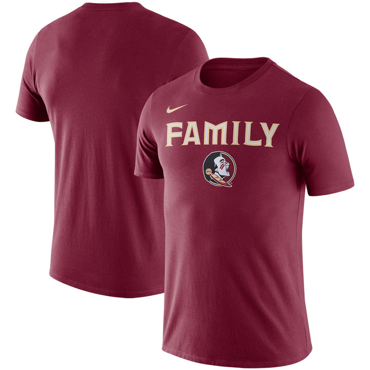 Men's Nike Garnet Florida State Seminoles Family T-Shirt