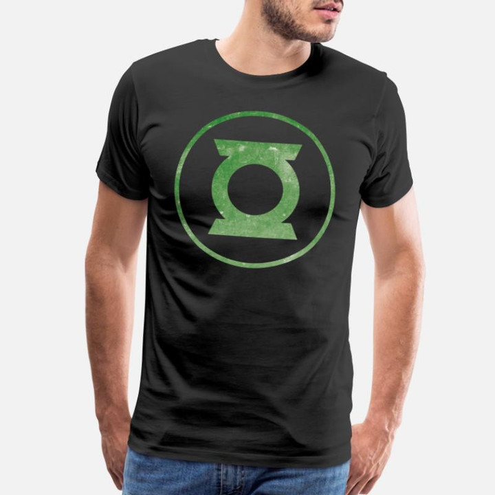 Men’s Premium T-Shirt Justice League Green Lantern Logo