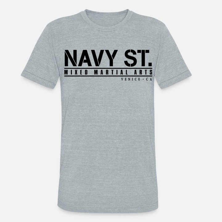 Unisex Tri-Blend T-Shirt navy st 2